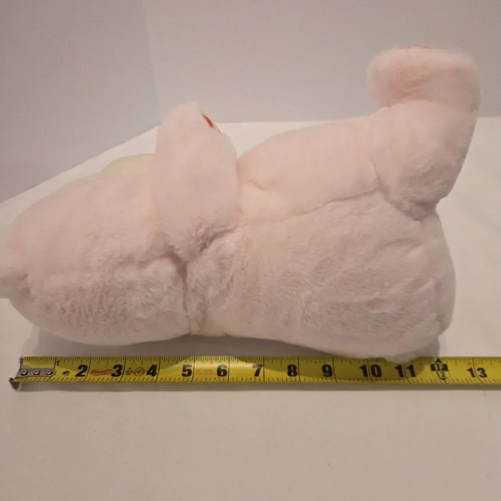 Target Giggle Scape Pink Bear Plush Heart Paws Nose Embroidered Eyes Stuffed Toy